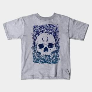 The floral skull Kids T-Shirt